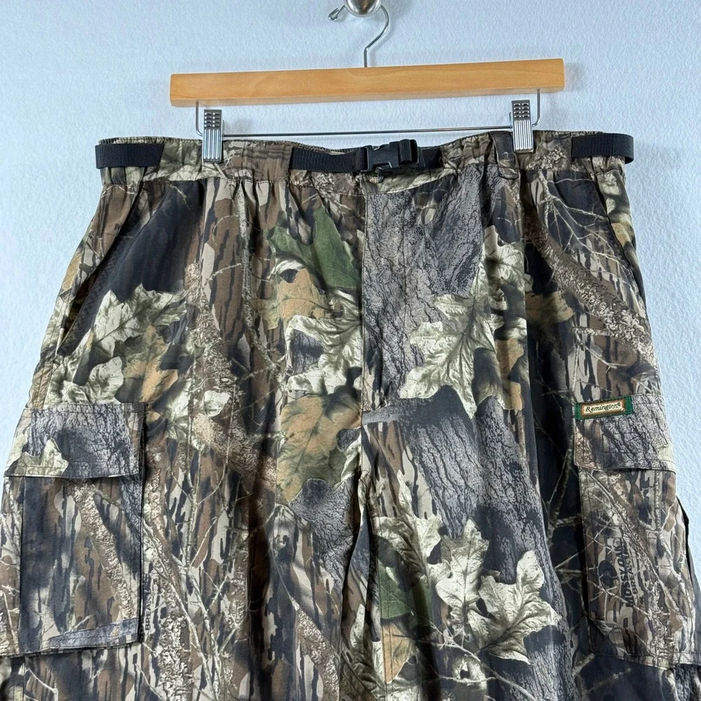 Remington Cargo Pants Mens Large Mossy Oak Break Up Camo Gorpcore Hunting Camp